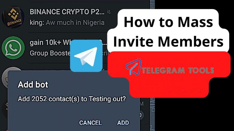 invite telegram members